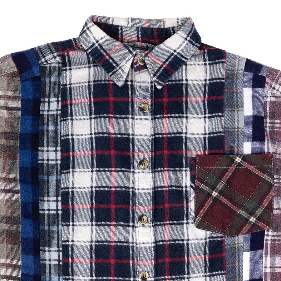 Needles Flannel 7 Cuts Shirt#QV395-2 X-Large