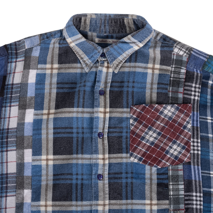 Needles Flannel 7 Cuts Wide Shirt #QV396-2 One Size