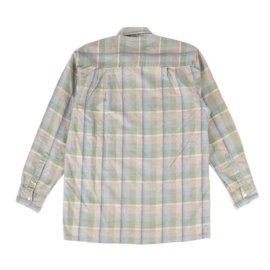 Needles Flannel Ribbon Shirt #QV397 Medium