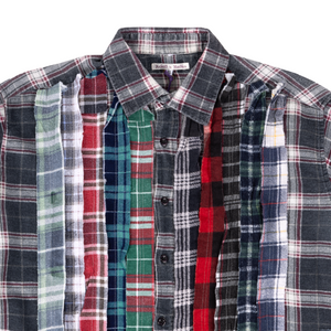 Needles Flannel Ribbon Shirt #QV397 X-Large