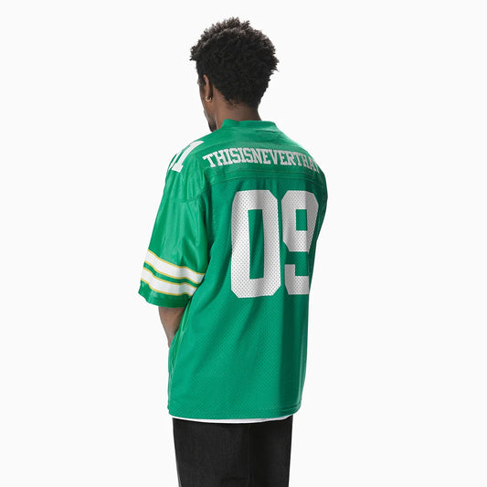 thisisneverthat Football Jersey Green