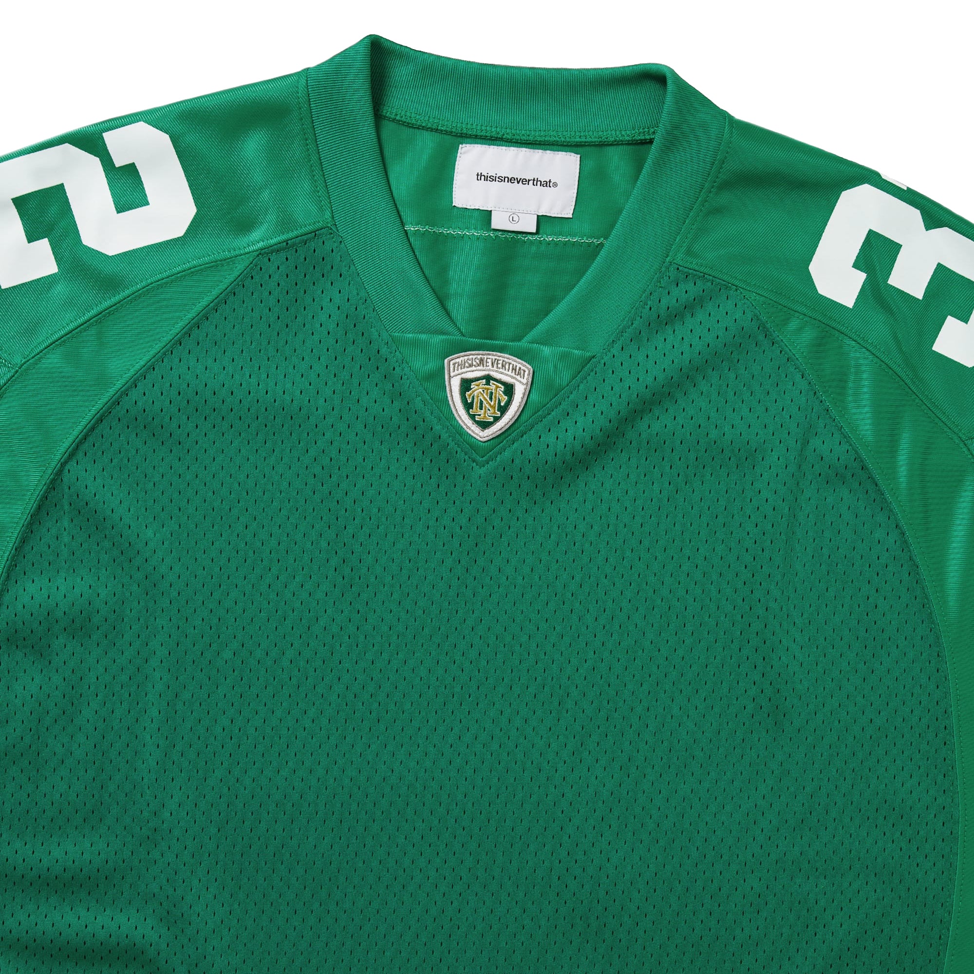 thisisneverthat Football Jersey Green
