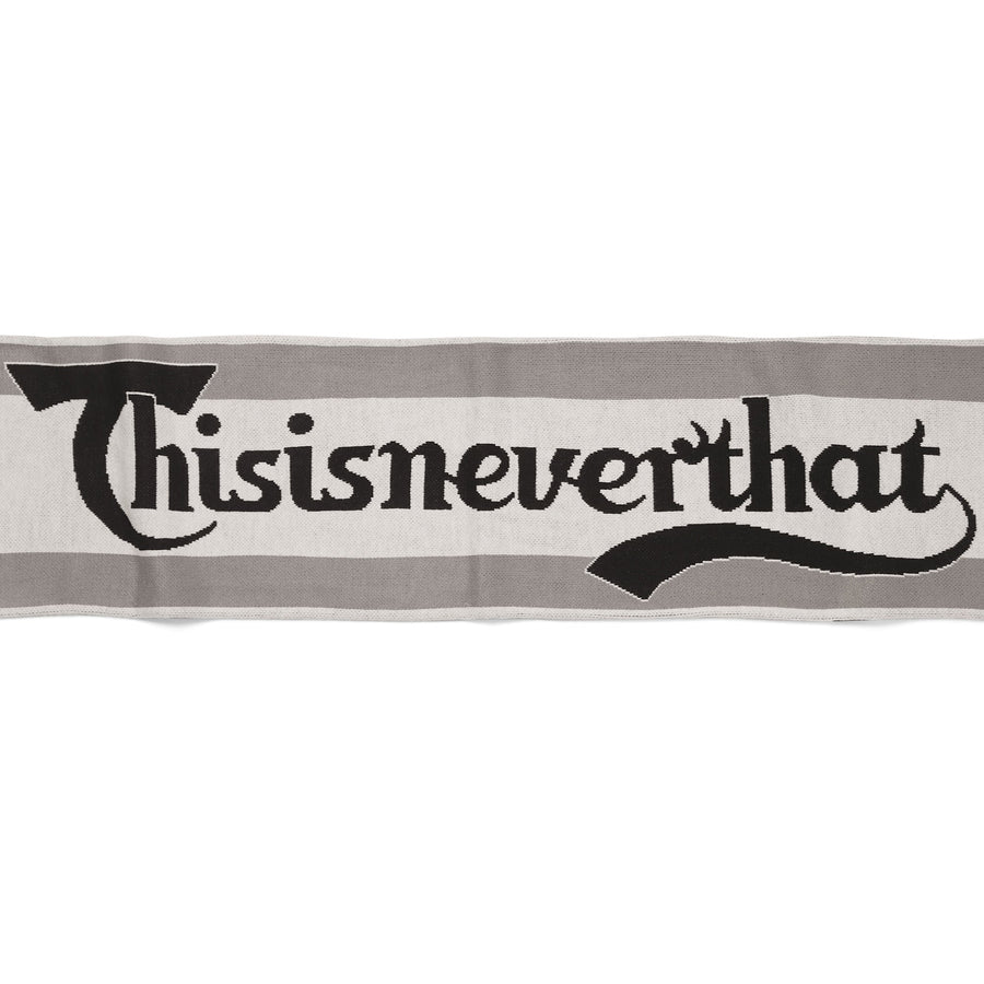 thisisneverthat Football Scarf Grey