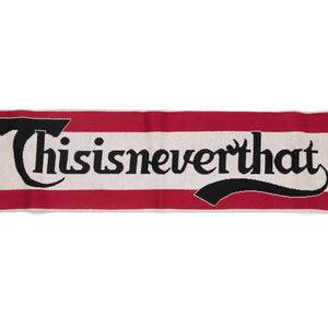 thisisneverthat Football Scarf Red