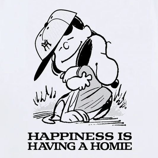 For The Homies Happiness Is Having A Homie T-Shirt White
