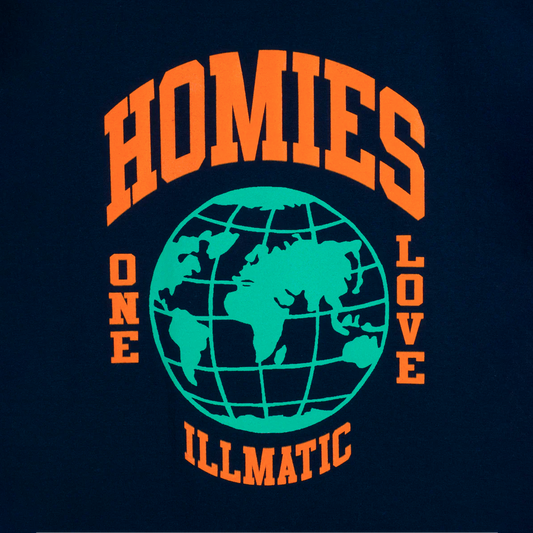 For The Homies One Love T-Shirt Navy / Large