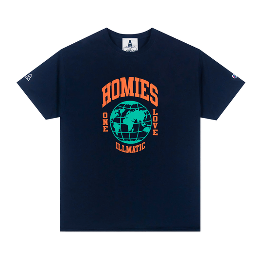 For The Homies One Love T-Shirt Navy / Large