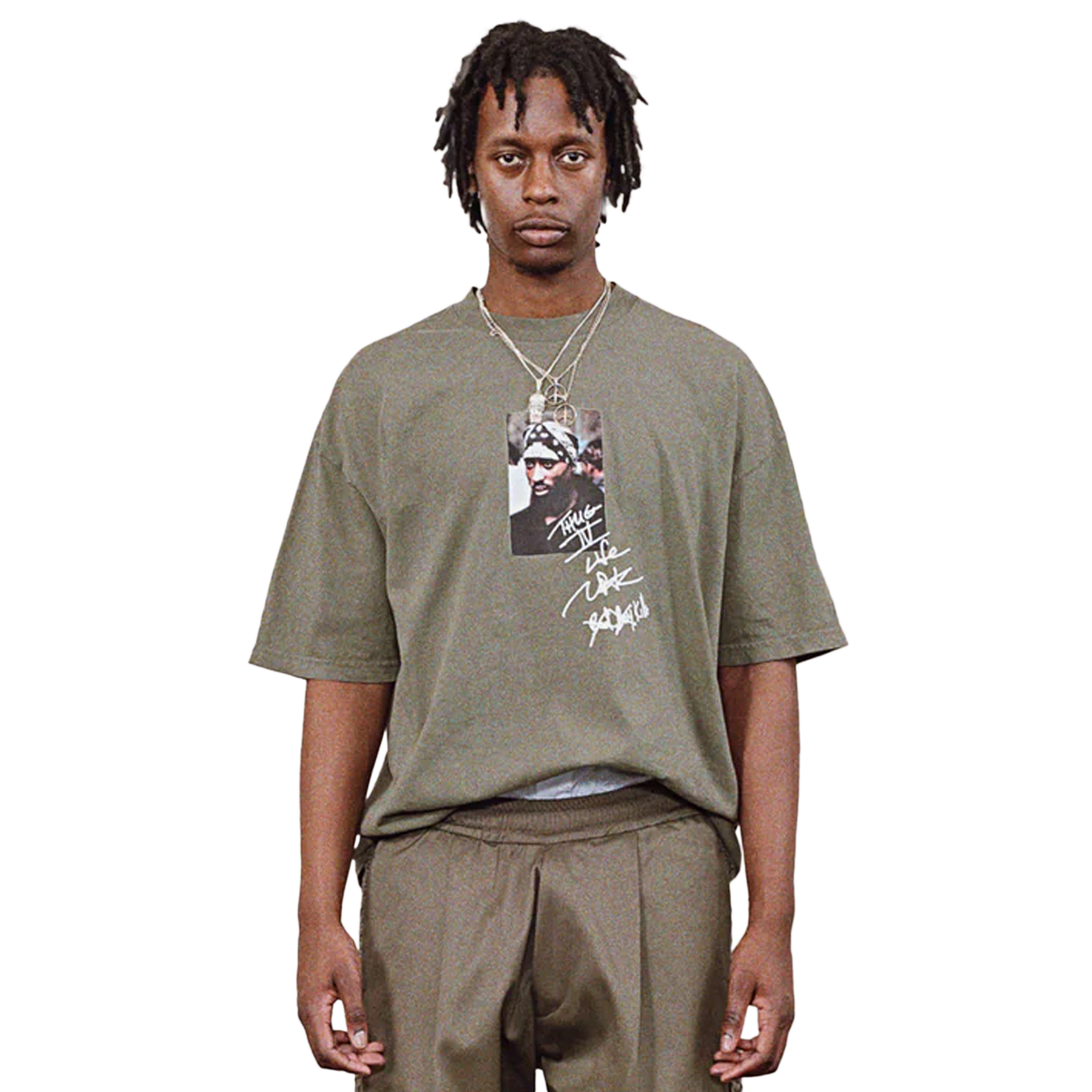 For The Homies Thug 4 Life T-Shirt Army