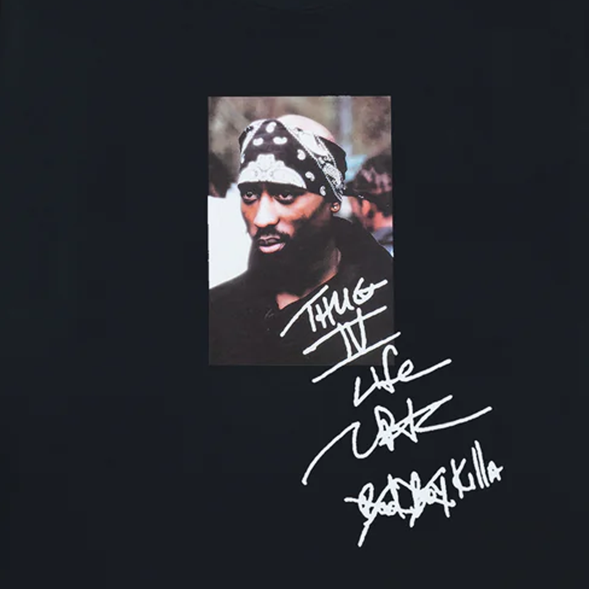 For The Homies Thug 4 Life T-Shirt Black