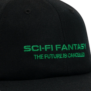 Sci-Fi Fantasy Future is Canceled Hat Black