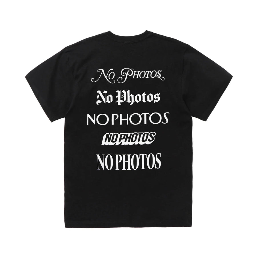 Fxxking Rabbits No Photos T-shirt Black