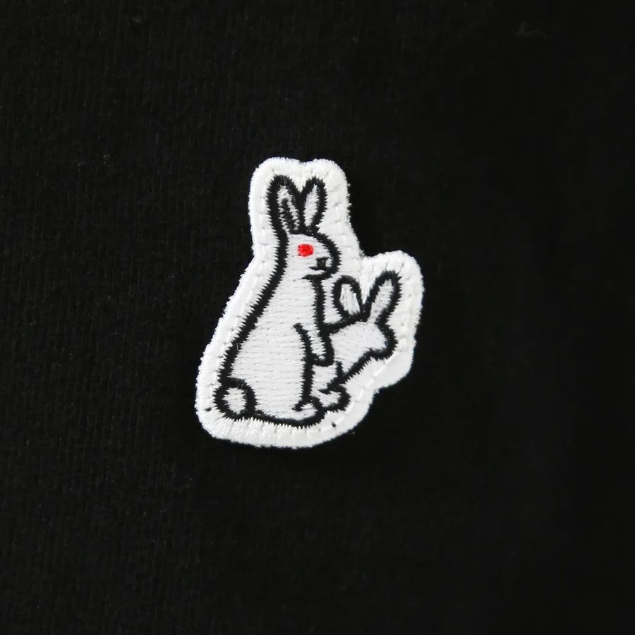 Fxxking Rabbits No Photos T-shirt Black