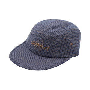 Gramicci Checkered Long Bill Cap Sierra Check Navy