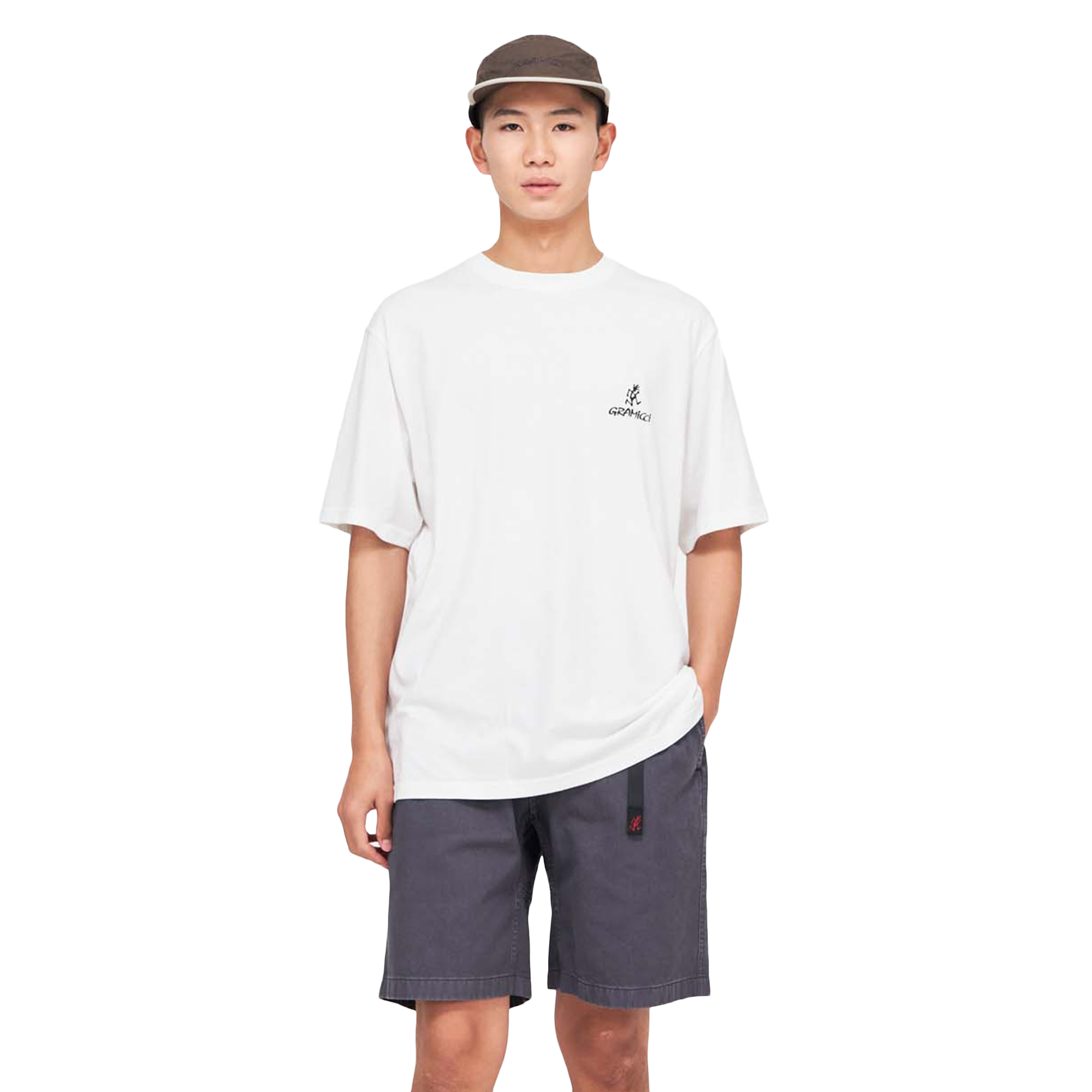 Gramicci One Point Logo T-Shirt White