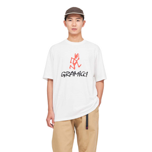 Gramicci Logo Tee White G4SU-T097