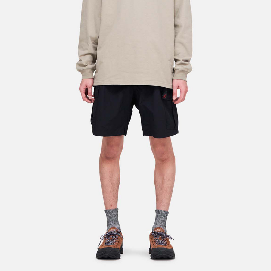 Gramicci Nylon Explorer Cargo Short Black