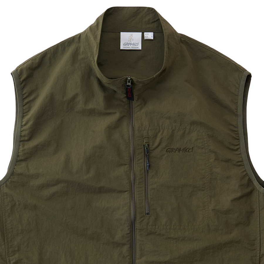 Gramicci Nylon Vest Deep Olive