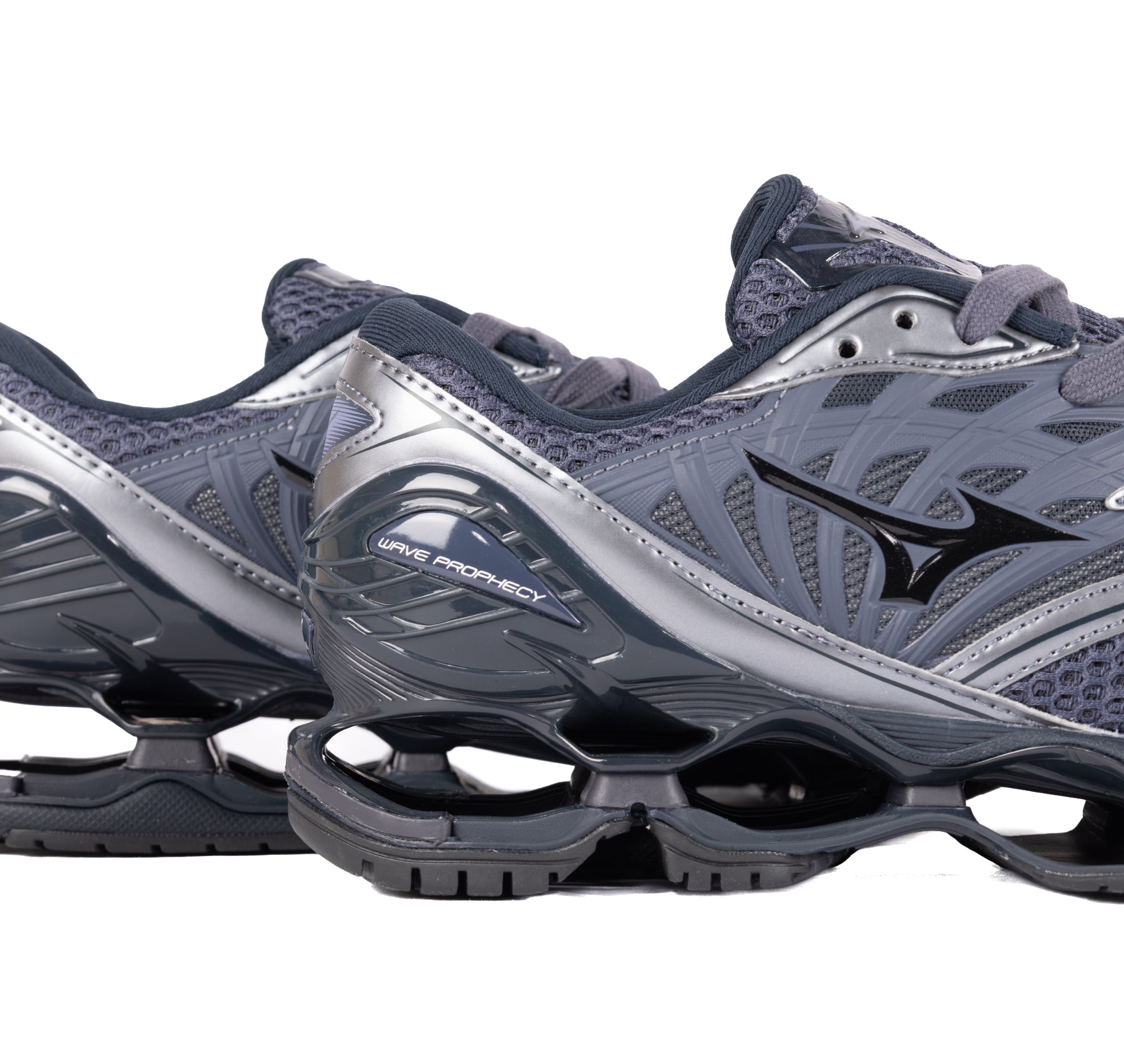 Mizuno Wave Prophecy LS Odyssey Grey/Black/Metallic Grey D1GA251104