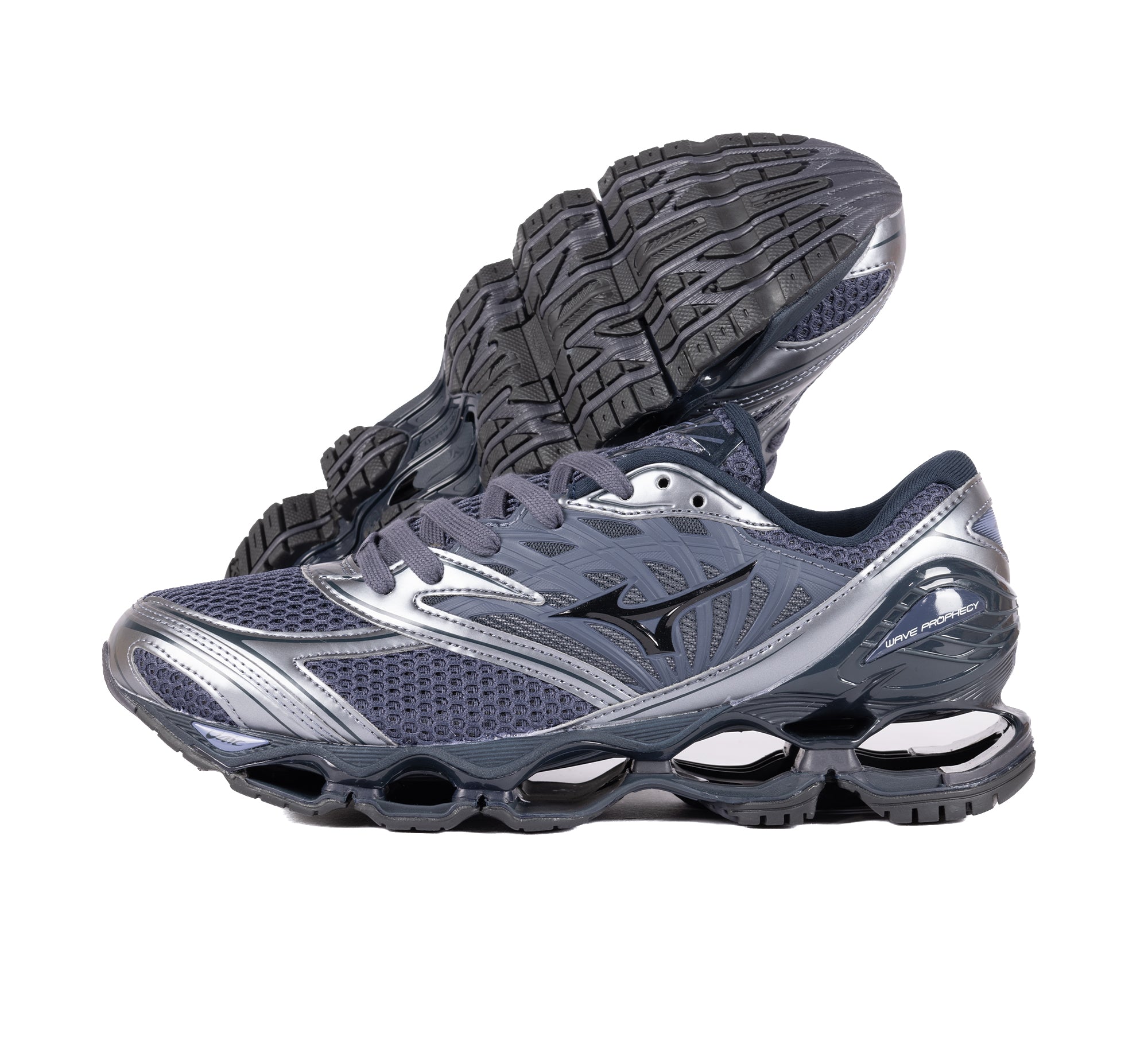 Mizuno Wave Prophecy LS Odyssey Grey/Black/Metallic Grey D1GA251104