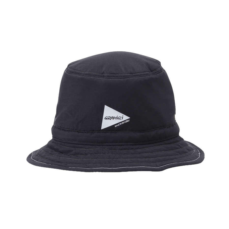 Gramicci x And Wander Padded Hat Black