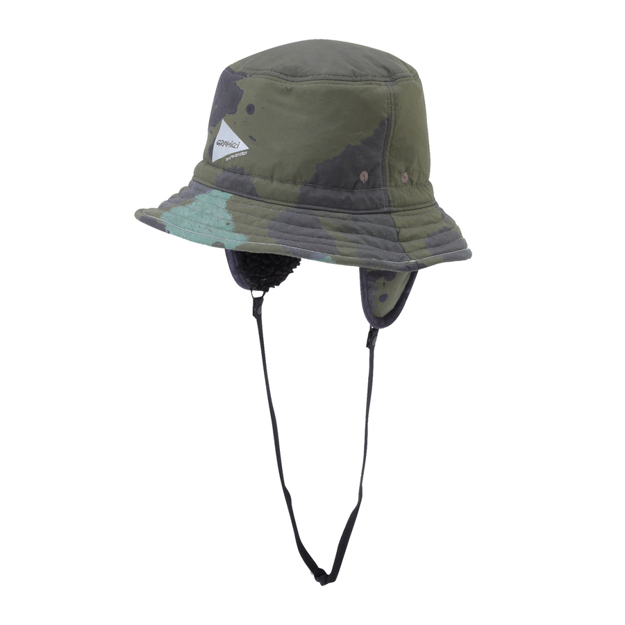 Gramicci x And Wander Padded Hat Camo