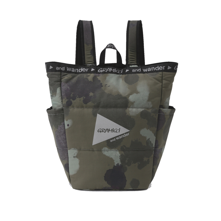 Gramicci x And Wander Padded 2Way Pack Camo