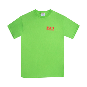 Sci-Fi Fantasy Generich Tech T-Shirt Lime