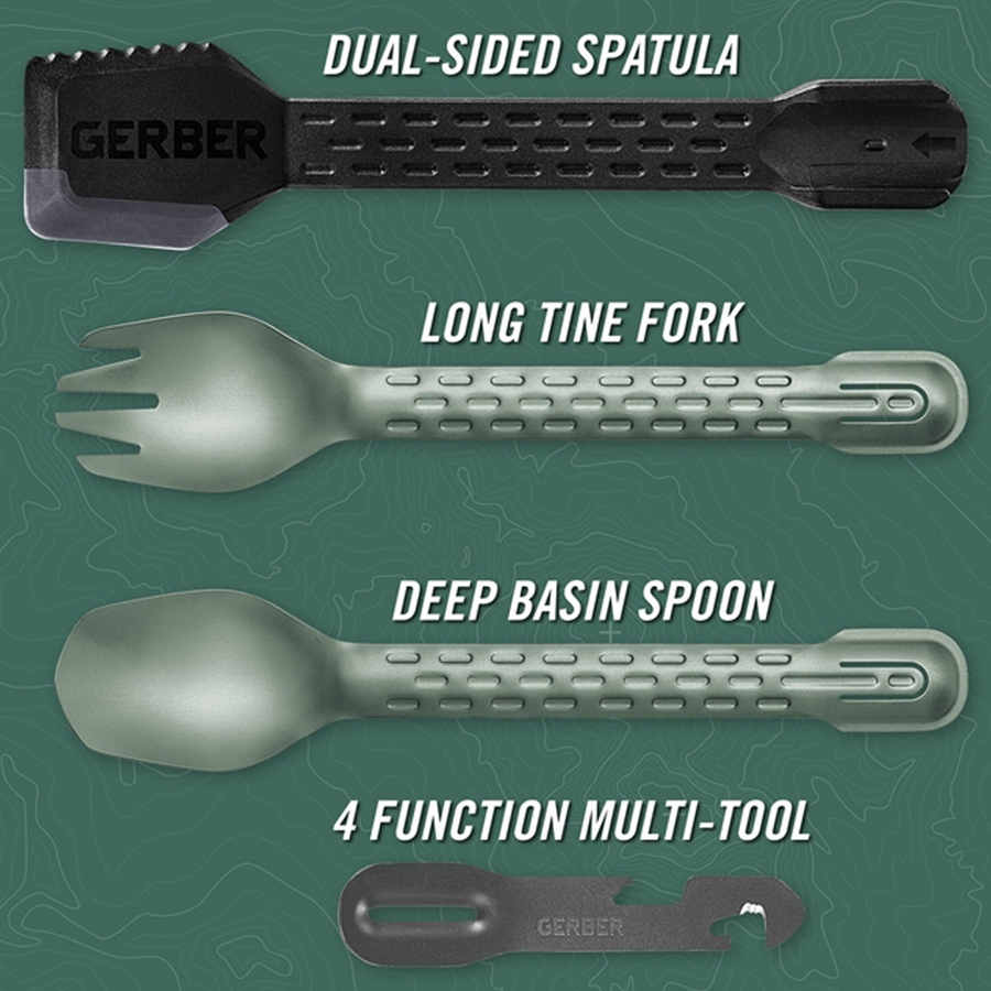 Gerber ComplEAT Utensil Set Baltic Haze