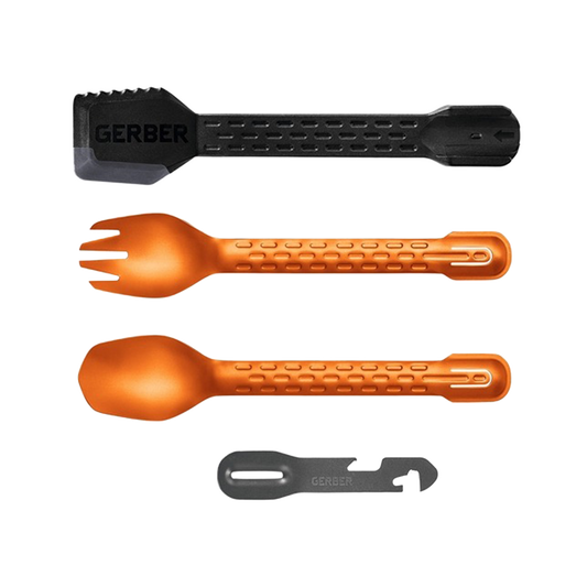 Gerber ComplEAT Utensil Set Burnt Orange