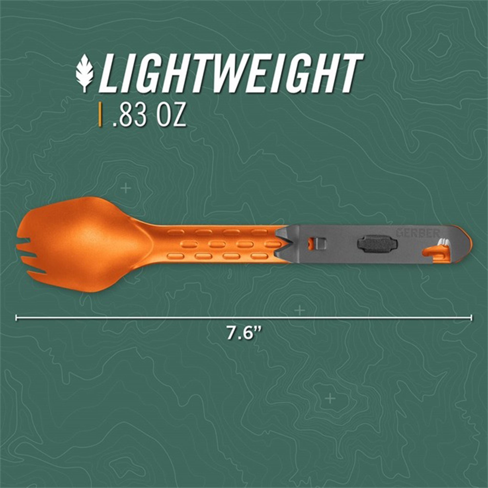 Gerber ComplEAT Utensil Set Burnt Orange