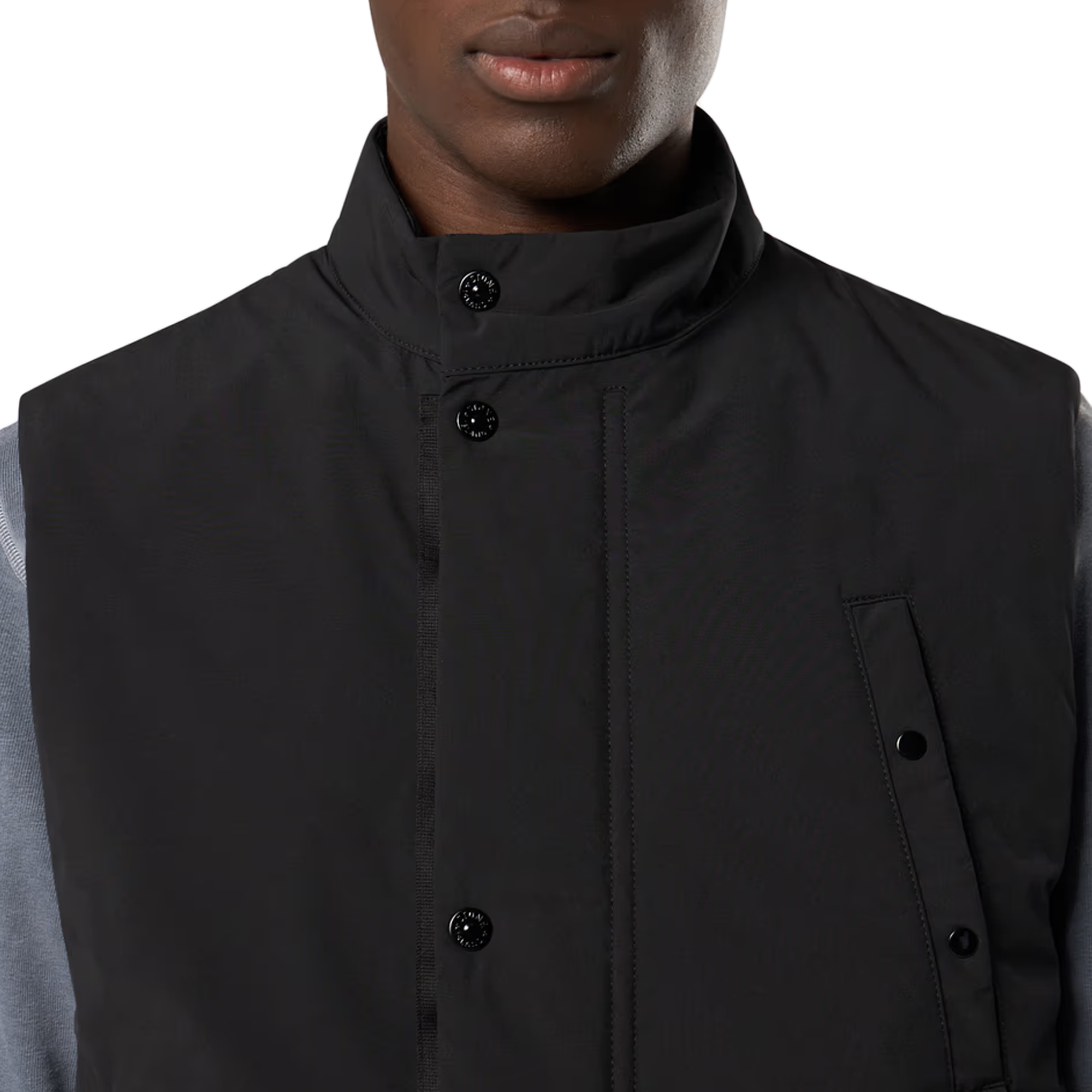 Stone Island Gilet Vest Black K1S15G100001