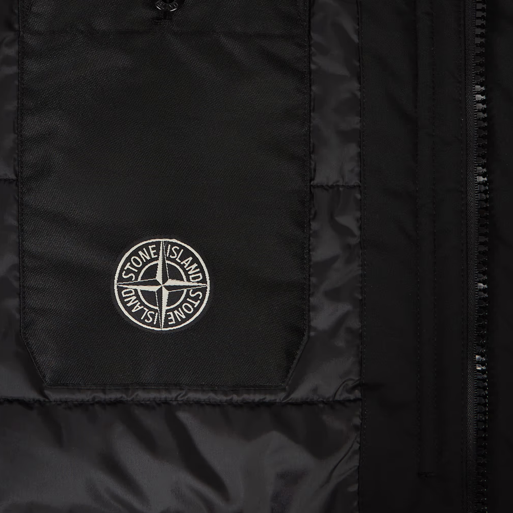 Stone Island Gilet Vest Black K1S15G100001