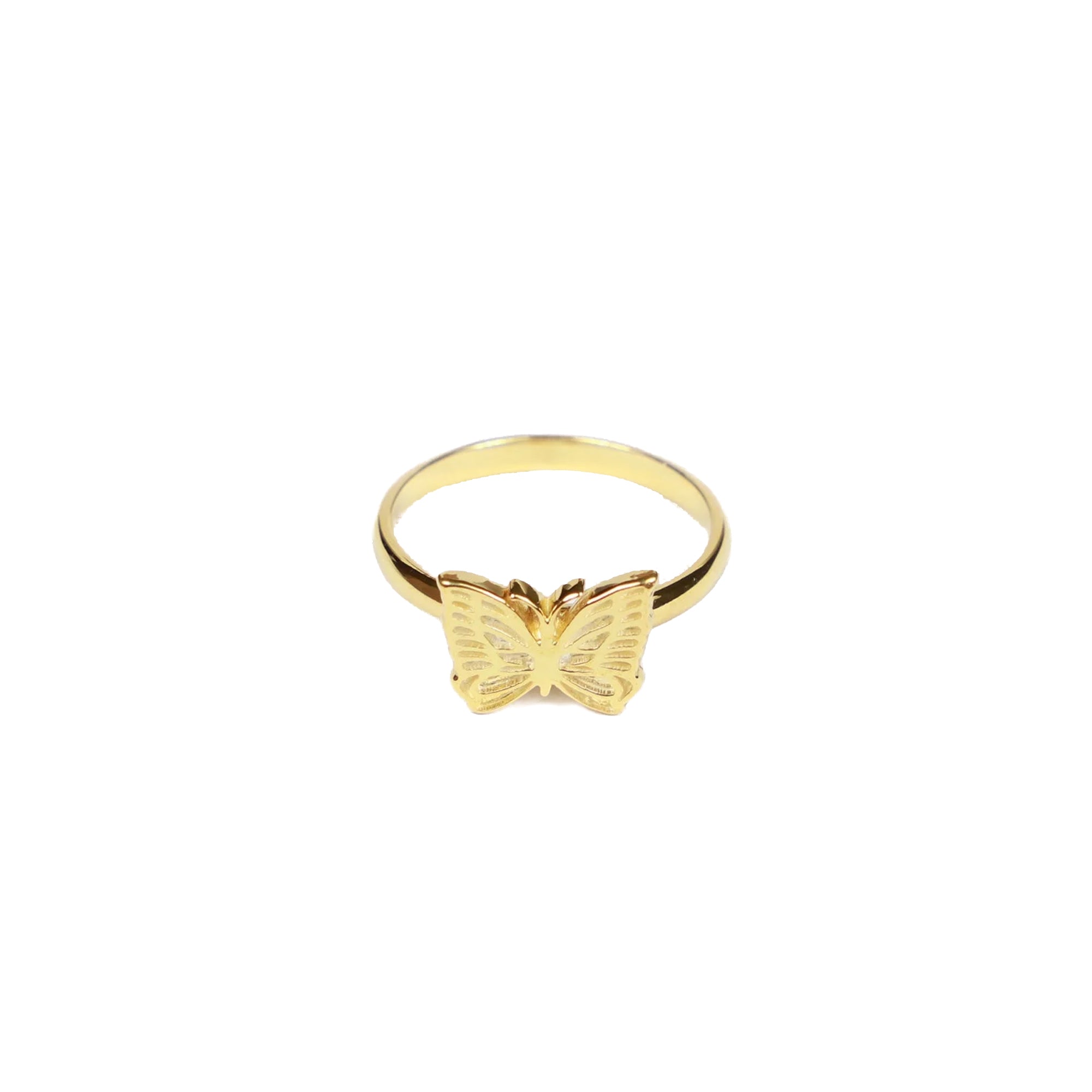 Needles Ring 18k Gold Plated Papillon
