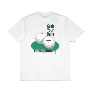 Metalwood Grab Your Balls T-Shirt White