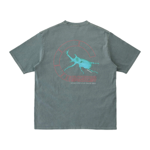 Gramicci Beetle Tee Pigment Dyed Grey G5SU-T015-D