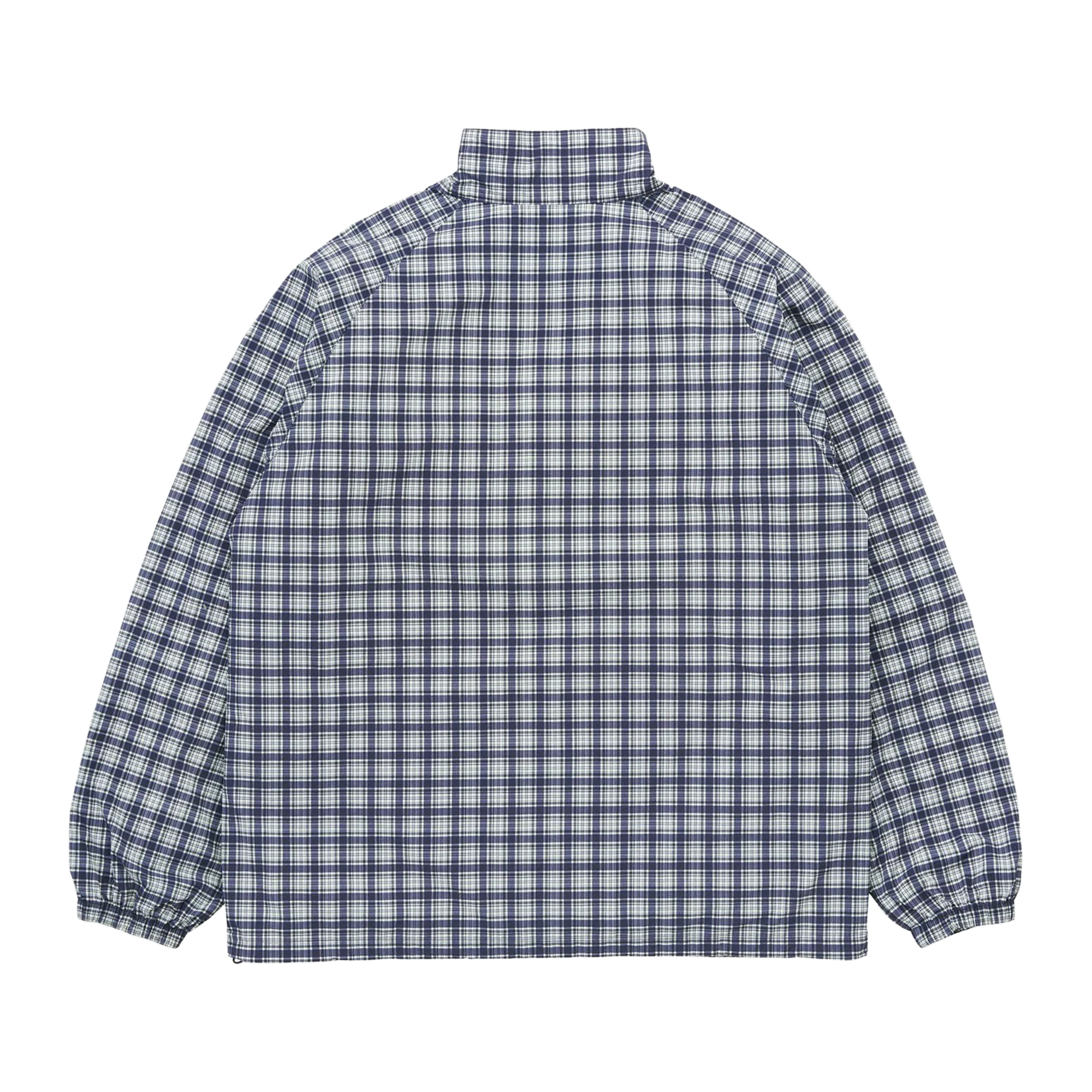 Gramicci Checkered Shell Jacket Navy Check
