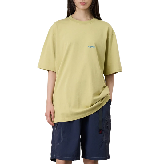 Gramicci Ice Sculpture T-Shirt Lime