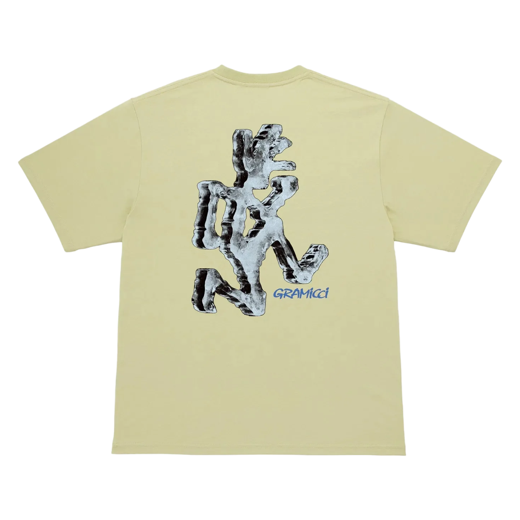 Gramicci Ice Sculpture T-Shirt Lime