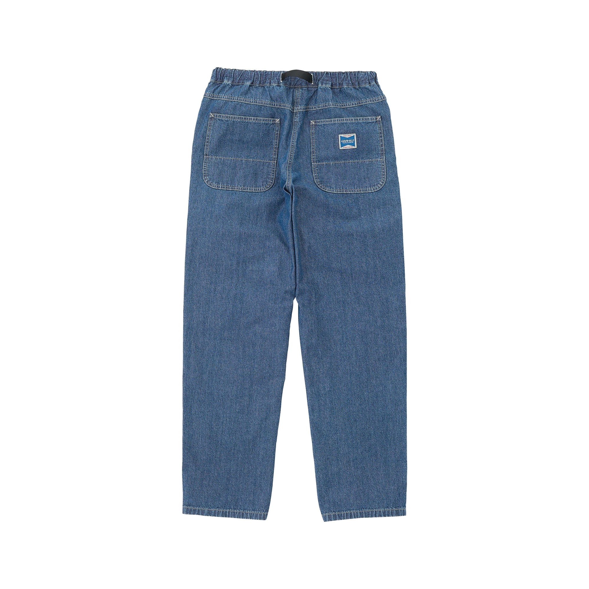 Gramicci Japanese Chambray Double Knee Blue