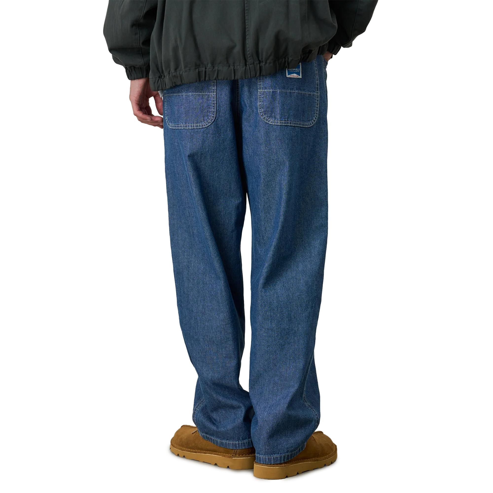Gramicci Japanese Chambray Double Knee Blue