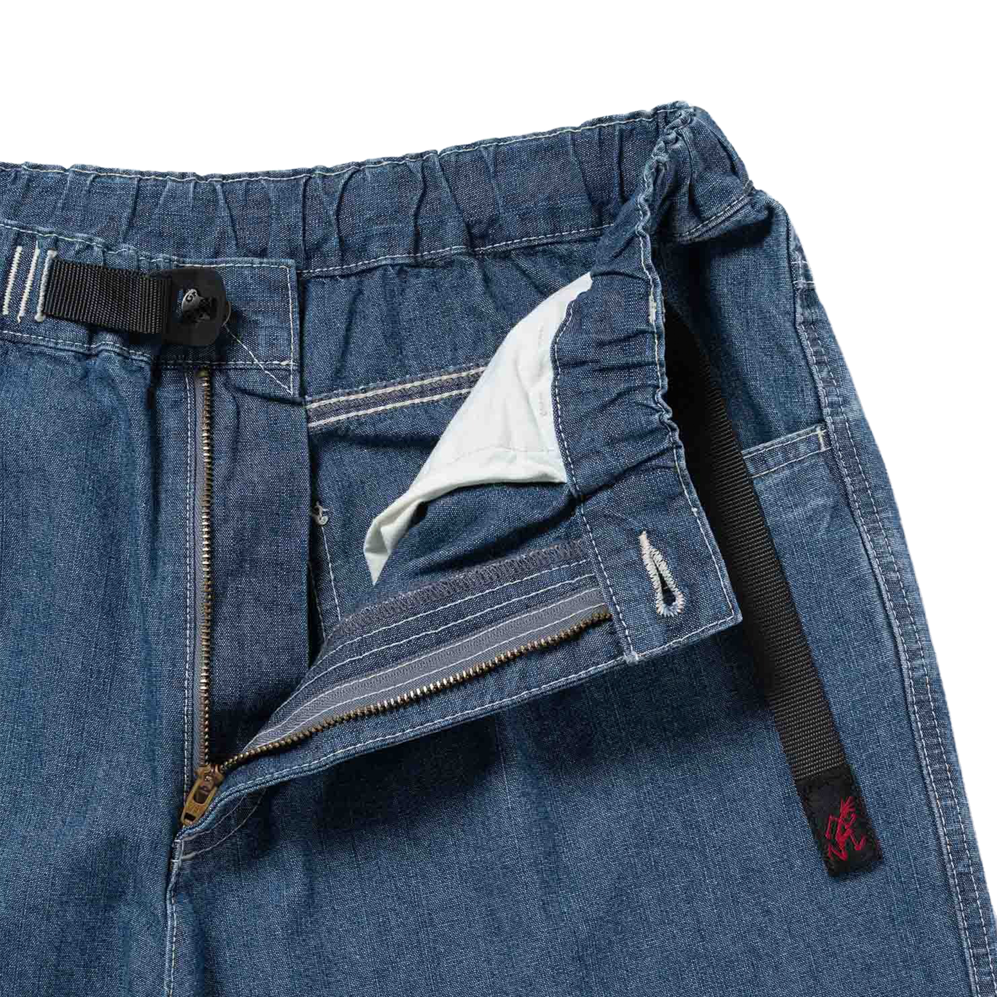 Gramicci Japanese Chambray Double Knee Blue