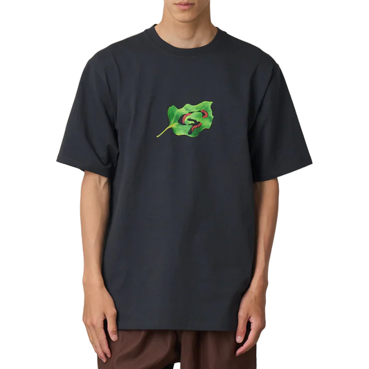 Gramicci Leaf Tee Vintage Black G5FU-T084
