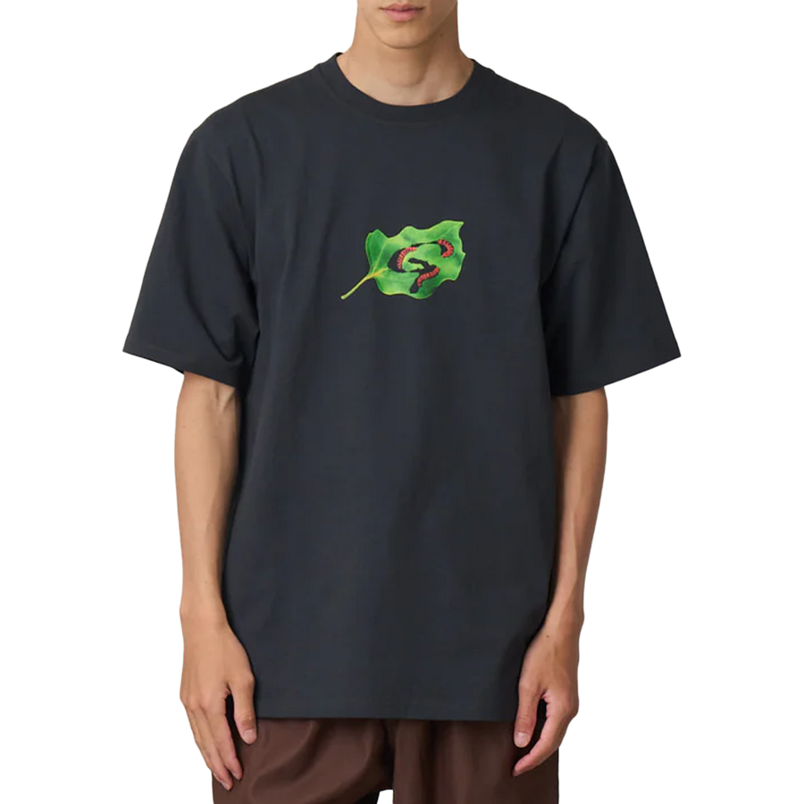 Gramicci Leaf Tee Vintage Black G5FU-T084