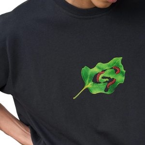 Gramicci Leaf Tee Vintage Black G5FU-T084