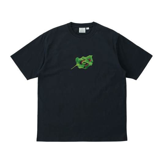 Gramicci Leaf Tee Vintage Black G5FU-T084