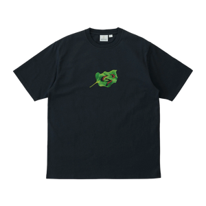 Gramicci Leaf Tee Vintage Black G5FU-T084