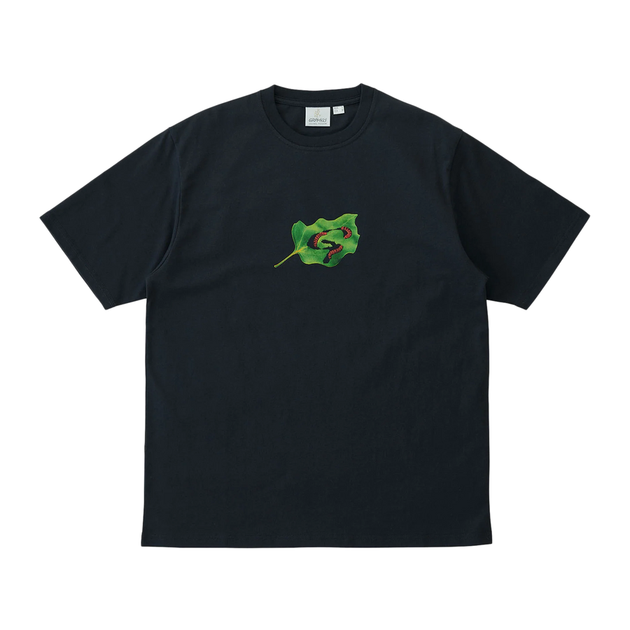 Gramicci Leaf Tee Vintage Black G5FU-T084