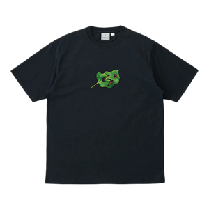 Gramicci Leaf Tee Vintage Black G5FU-T084