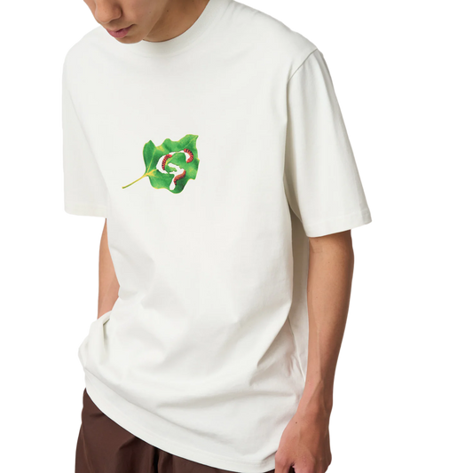 Gramicci Leaf Tee Vintage White G5FU-T084