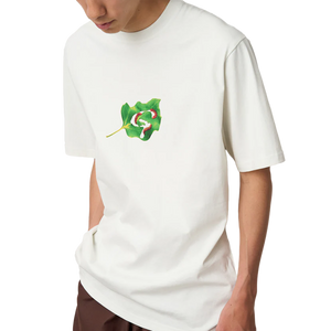 Gramicci Leaf Tee Vintage White G5FU-T084
